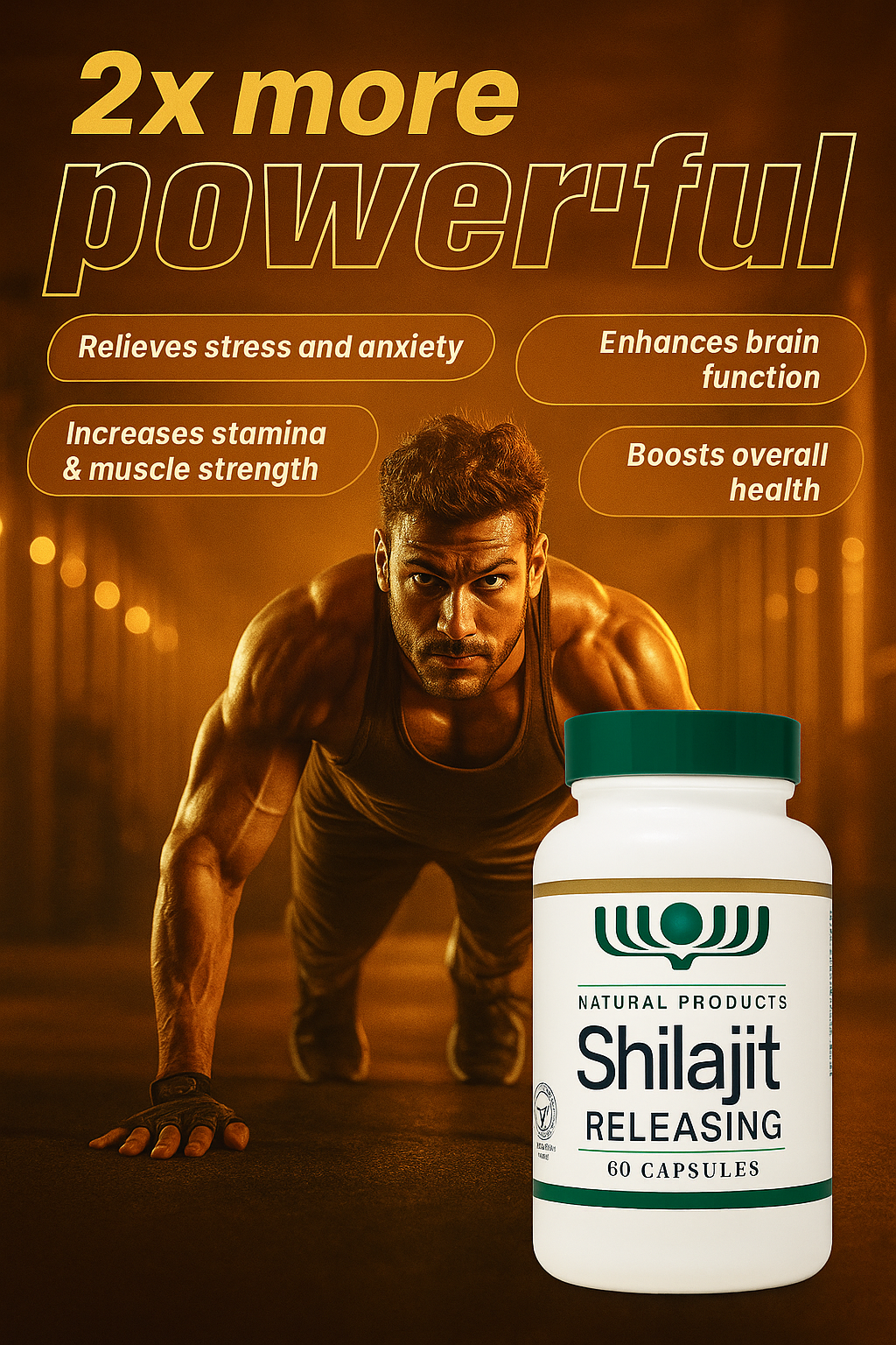 Shilajit 60 capsules
